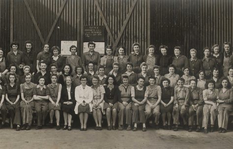 Fielding's female workers during World War II