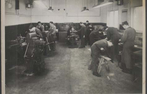 Photograph of the Craft Selection School