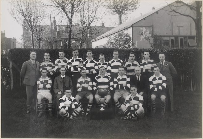 Atlas Works' rugby team 1936-1937