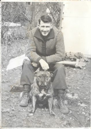 Terry, with Bruce, c.1958 | from the Bonita Gadd collection